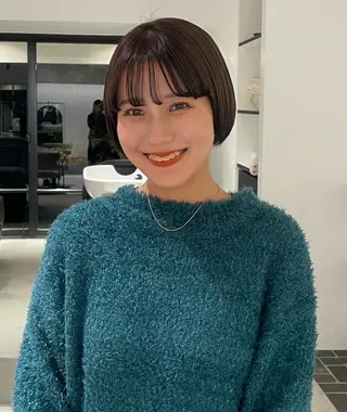 ショート UNBIRTHDAY akariのヘアスタイル