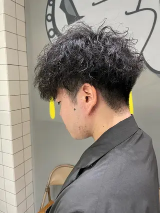 パーマ メンズ メンズ専門サロン wokeのヘアスタイル
