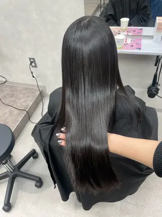 ロング gisel エリナのヘアスタイル