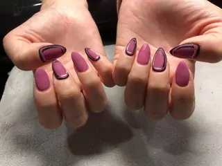 セミロング salon kuuのネイルデザイン