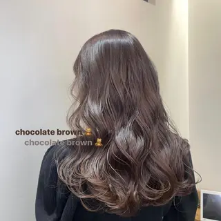 ロング カラー ブリーチなしWカラー /SACHIKAのヘアスタイル