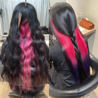 ロング カラー ANDIAMO SAKAE✩楓のヘアスタイル