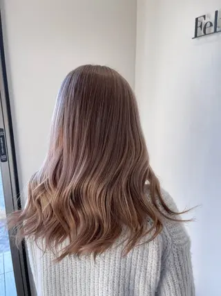 ロング カラー Felice Erikaのヘアスタイル