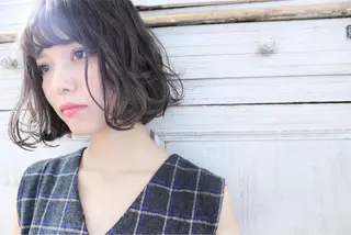 ショート カラー パーマ ヘアアレンジ ooit 【オーイット】のヘアスタイル