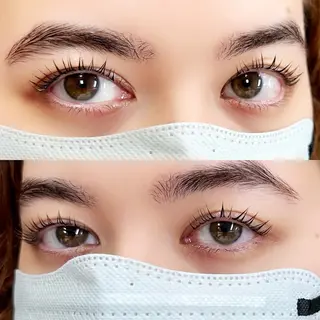 マツエク・マツパ 愛紗🎀下北沢 eyelist⋆✦のマツエク・マツパデザイン