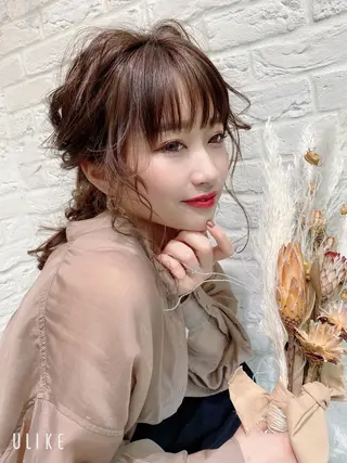 ヘアアレンジ 伊藤 早人のヘアスタイル