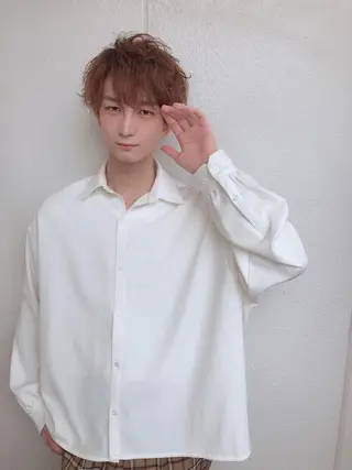 ショート ヘアアレンジ メンズ メンズZina代表 田端 麗治のヘアスタイル