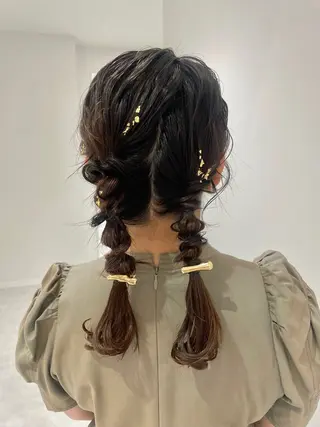 ヘアアレンジ iena渋谷 /ゆーこのマツエク・マツパデザイン