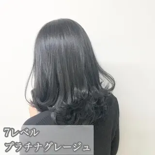 ミディアム カラー ヘアアレンジ 🌼原宿JUICE／ official🌼のヘアスタイル