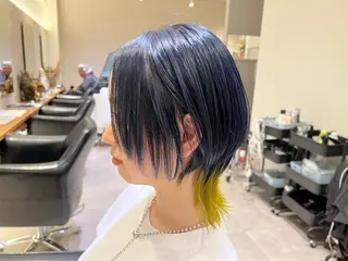 ショート 🫧韓国ヘア 透明感 カラー🫧福田 楓のヘアスタイル