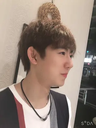 ショート カラー メンズ 🍀富久 永梨🧸のヘアスタイル