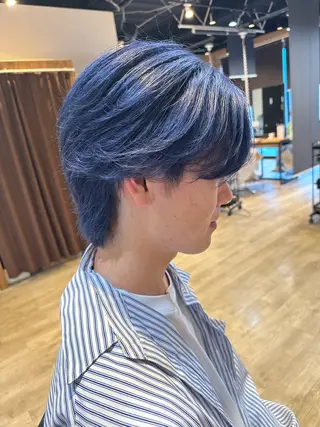 メンズ 髪質改善&ストレート ✂︎鈴木青樹のヘアスタイル