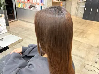 パーマ 縮毛矯正/ 豊島怜のヘアスタイル