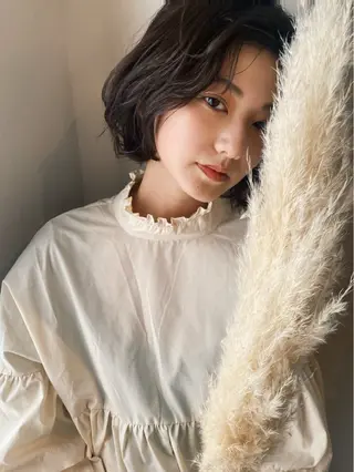 ショート 横浜カラー/ブリーチ SAKI💫のヘアスタイル