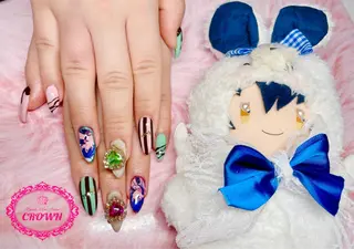 ネイル CROWN プライベートサロンのネイルデザイン