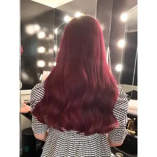 ロング カラー miyu /トレンド カラー×艶髪のヘアスタイル