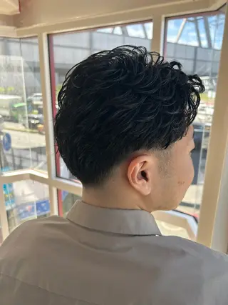 メンズ メンズパーマ/メンズ カット/たばたよしきのヘアスタイル