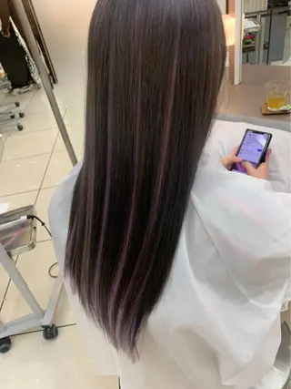 ロング カラー 羽エクステ🩷 🤍まき🤍のマツエク・マツパデザイン