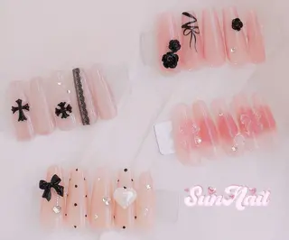 ネイル sun nail池袋 モデル募集のネイルデザイン