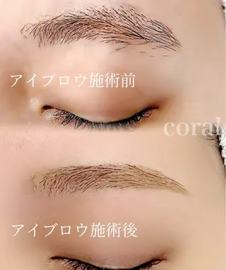 アイブロウ coral 川口美月の眉毛・アイブロウイメージ