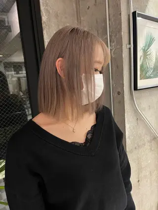 ミディアム 🌊ハイライト Rizu🌊のヘアスタイル