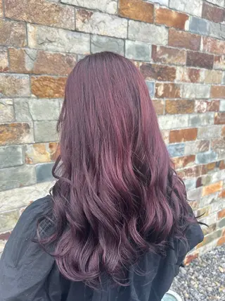 ロング カラー 濵嶋 叶帆のヘアスタイル