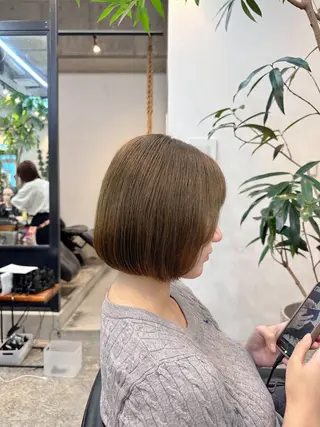 ショート カラー 川口開世 short cutのヘアスタイル