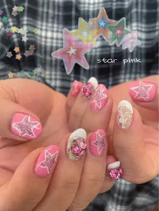 ミディアム oak nail所属・myuone ☆miyuのネイルデザイン