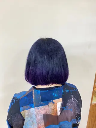 カラー SALOWIN栄 高須大貴のヘアスタイル