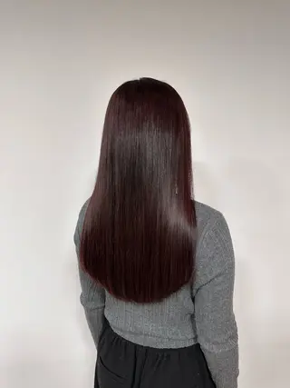 ロング カラー 山田 花帆のヘアスタイル