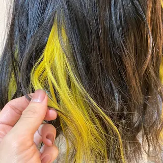 ロング カラー 井手 孔介のヘアスタイル