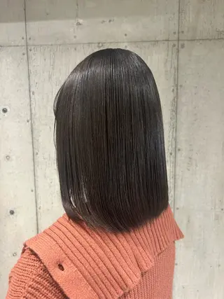 ミディアム 🤡暖色レイヤー 🤡みさきのヘアスタイル