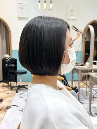 ショート 🍎大人可愛い小顔 ボブ🍏shioのヘアスタイル