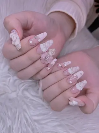 ネイル 長さだし専門店 M2　rikaのネイルデザイン