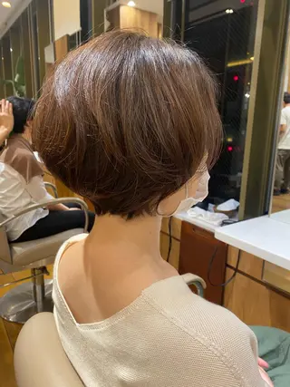 ショート カラー ヘアアレンジ レイヤー/メンズ🥑 マエダアズミ🥑のヘアスタイル