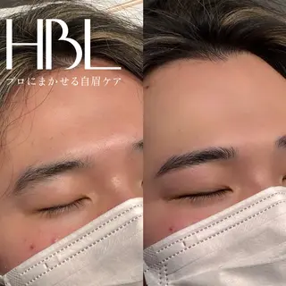 メンズ アイブロウ HBL眉毛&フェイス WAX専門ハルヒラリの眉毛・アイブロウイメージ