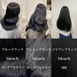 カラー 💙ハイトーン韓国風 色白ヘア💙manaのヘアスタイル