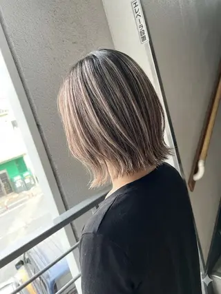 ミディアム カラー Kazu .Kのヘアスタイル