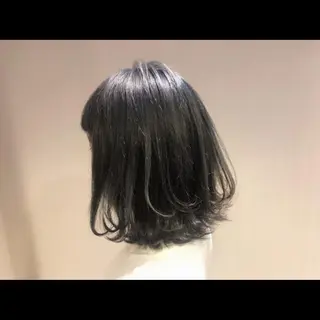 ショート カラー パーマ ヘアアレンジ メンズ 【mokuオーナー】 ちはるのヘアスタイル