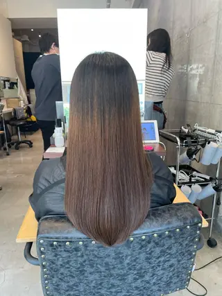 ロング 西大島美容師 渡部仁太のヘアスタイル