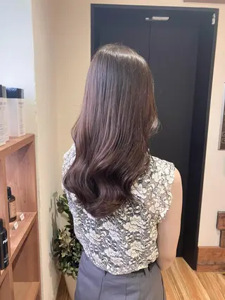 ロング 梅山 美侑のヘアスタイル