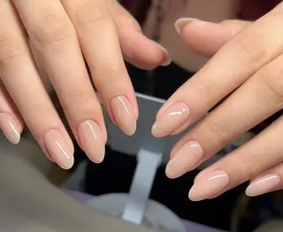 ネイル By moonネイル 🌷ワンホン/韓国風のネイルデザイン