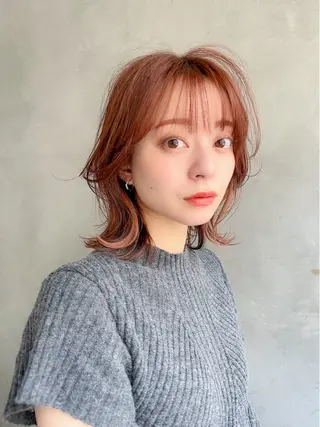 ショート カラー パーマ ヘアアレンジ ✂️ボブ/レイヤー /艶カラー🌷喜美花のヘアスタイル