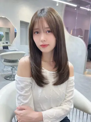 ロング ♥️似合わせボブ/ 縮毛矯正/大和田拓夢のヘアスタイル