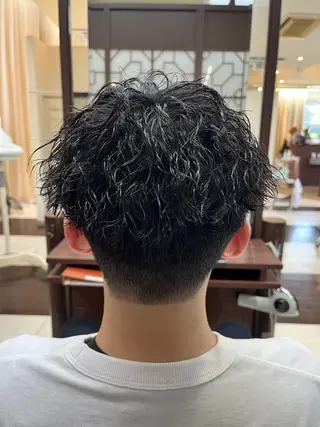 ショート パーマ メンズ 🧊メンズ特化🧊 高木航希のヘアスタイル