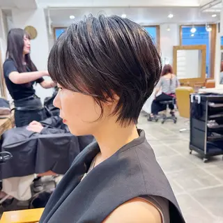 ショート 👑銀座ショート/ 絶壁補正/金子涼👑のヘアスタイル