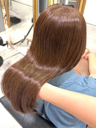 セミロング 🕊髪質改善 ストレート🕊まいのヘアスタイル