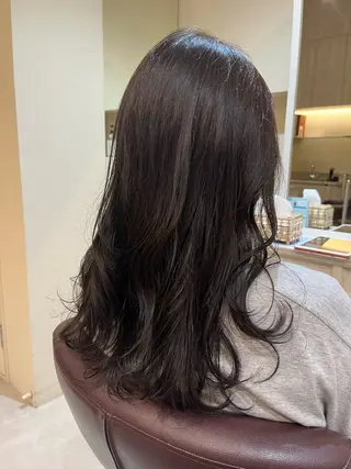 ロング カラー 髪質改善/縮毛矯正 seiyaのヘアスタイル