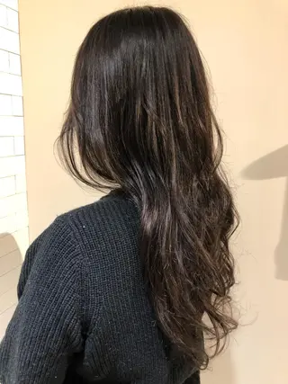 ロング カラー ヘアアレンジ レイヤー×ヘッドスパ ＊保田遥＊のヘアスタイル