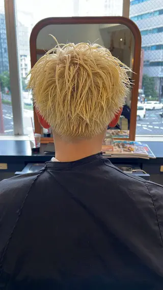 ショート タナカ レイのヘアスタイル